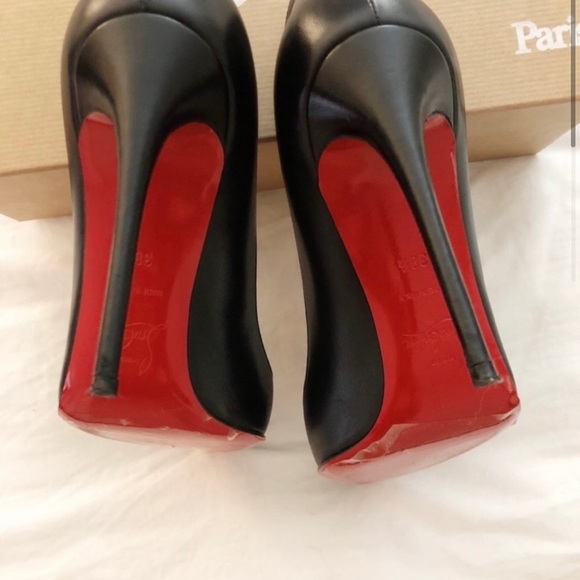 Christian Louboutin Pigalle Follies 100 Leather Pumps size 8.5 - Picture 5 of 7
